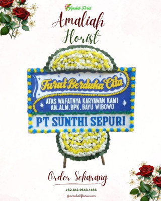 Papan Bunga Duka di Gurage