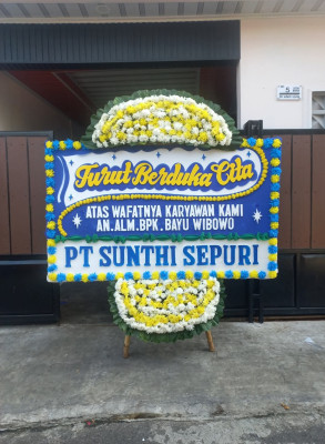 Papan Bunga Duka di Gurage