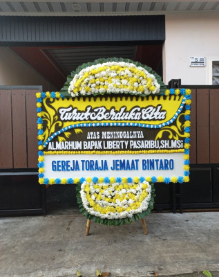 Papan Bunga Duka di Gurage