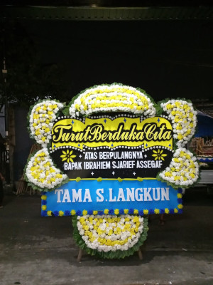 Papan Bunga Duka di Gurage