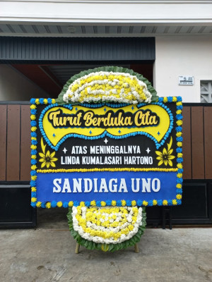 Papan Bunga Duka di Gurage